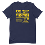 A Product of St. Vincent and The Grenadines - Vincentian Unisex T-Shirt (Yellow Print)
