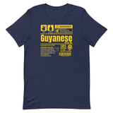 A Product of Guyana - Guyanese Unisex T-Shirt (Yellow Print)