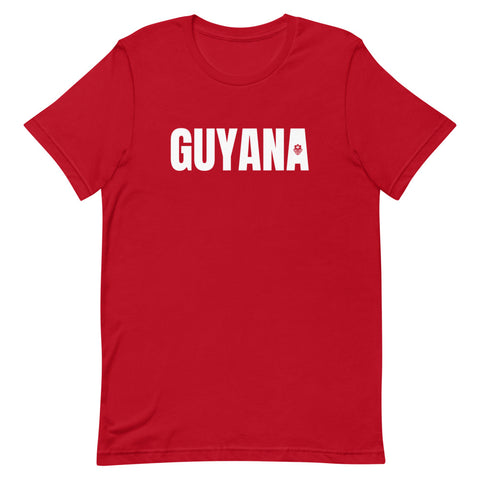 LOCAL - Guyana Unisex T-Shirt (White Print)