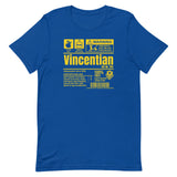 Un produit de Saint-Vincent-et-les Grenadines - T-shirt unisexe vincentien (imprimé jaune)