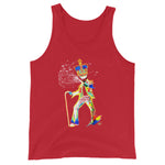 Traditional Mas Characters - Fancy Sailor Unisex Tank Top