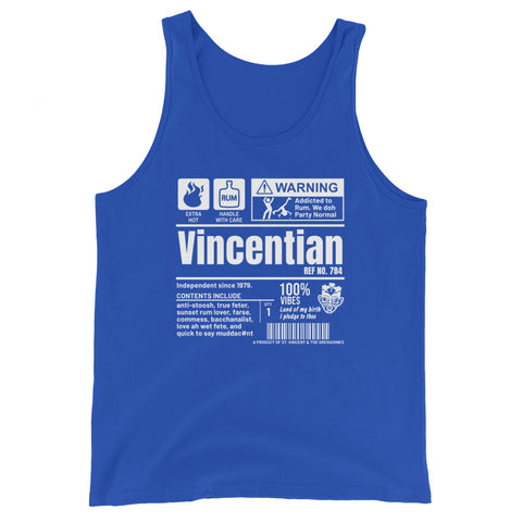 Un produit de Saint-Vincent-et-les Grenadines - Débardeur unisexe vincentien