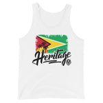 Heritage - Guyana Unisex Tank Top - Trini Jungle Juice Store