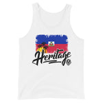 Heritage - Haiti Unisex Tank Top - Trini Jungle Juice Store