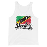 Heritage - St. Kitts & Nevis Unisex Tank Top - Trini Jungle Juice Store