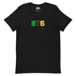 LOCAL - Indicatif régional 876 Jamaïque T-shirt unisexe