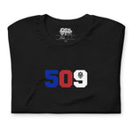 LOCAL - Indicatif régional 509 Haïti T-shirt unisexe