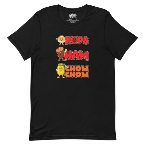 Christmas - Hops, Ham and Chow Chow Unisex T-Shirt