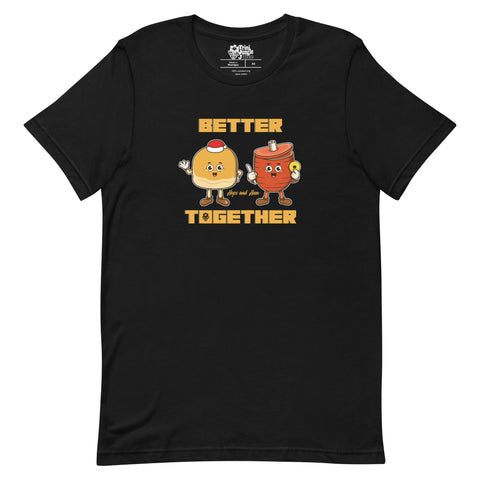 Christmas - Hops and Ham "Better Together" Unisex T-Shirt