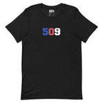 LOCAL - Indicatif régional 509 Haïti T-shirt unisexe