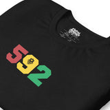 LOCAL - Area Code 592 Guyana Unisex T-Shirt