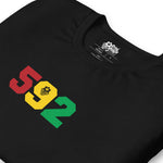 LOCAL - Area Code 592 Guyana Unisex T-Shirt