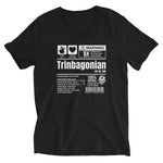 Un produit de Trinité-et-Tobago - Trinbagonian T-shirt unisexe à col en V
