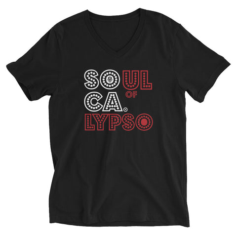 SOCA - Soul of Calypso Unisex V-Neck T-Shirt
