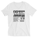A Product of Jamaica - Jamaican Unisex V-Neck T-Shirt