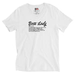 Caribbean Rich - Boss Lady T-shirt col V