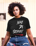 Caribbean Sayings - Waz Di Scene Unisex T-Shirt