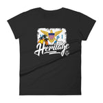 Heritage - Îles Vierges Mode Femme T-shirt ajusté