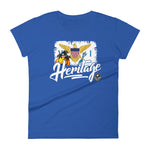 Heritage - Îles Vierges Mode Femme T-shirt ajusté