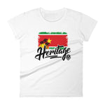 Heritage - Guadeloupe Women's Fashion Fit T-Shirt - Trini Jungle Juice Store