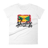 Heritage - Grenada Women's Fashion Fit T-Shirt - Trini Jungle Juice Store