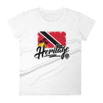 Heritage - Trinidad and Tobago Women's Fashion Fit T-Shirt - Trini Jungle Juice Store