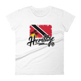 Heritage - Trinidad and Tobago Women's Fashion Fit T-Shirt - Trini Jungle Juice Store