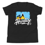 Heritage - T-shirt pour jeunes de Sainte-Lucie