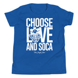 Choose LOVE and SOCA - Youth T-Shirt - Trini Jungle Juice Store