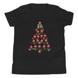 Noël - T-shirt pour jeunes avec arbre de Noël à l'oseille